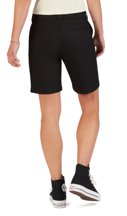 Faith Uniforms Fivestar Juniors Bermuda Flex Shorts 20 Plus Black