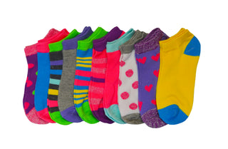 Girl No Show Ankle Socks