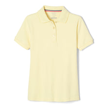 Load image into Gallery viewer, French Toast Girl Polo Picot Collar - yellow
