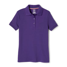 Load image into Gallery viewer, French Toast Girl Polo Picot Collar - purple
