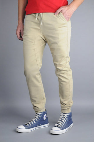 Joggers Men Twill Pants