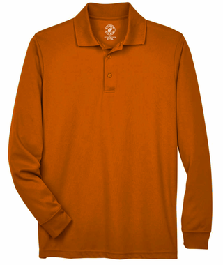 Faith Uniforms Long Sleeve Polo/ Adult