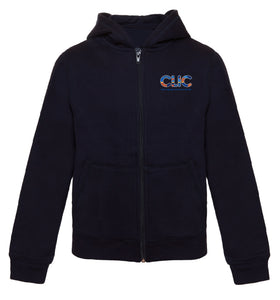 City Language Immersion Charter Zipper Hooded Sweater