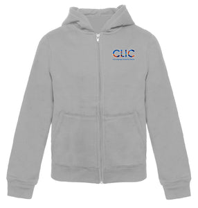 City Language Immersion Charter Zipper Hooded Sweater