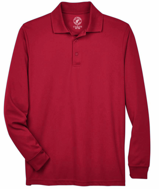 Faith Uniforms Long Sleeve Polo/ Adult
