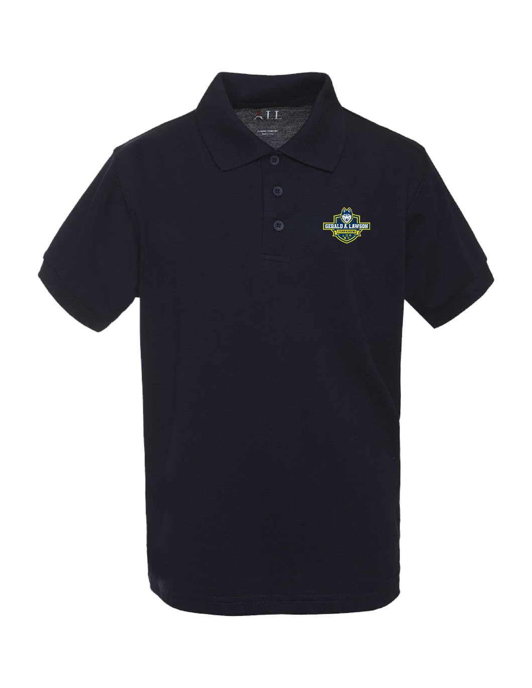 Gerald A. Lawson Steam Academy Navy Polo