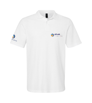 Atlas College Prep White Polo