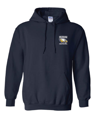 Morgan McKinzie Navy Pull-Over Hooded Sweater