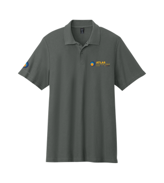 Atlas College Prep Charcoal Polo