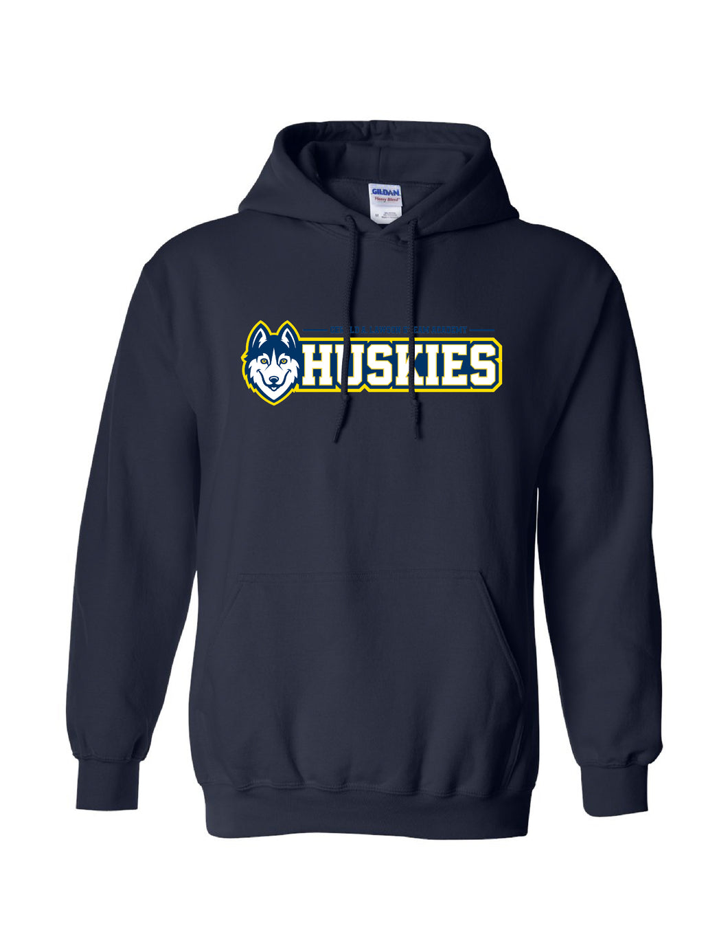 Gerald A. Lawson Steam Academy Huskies Hoodie | Navy