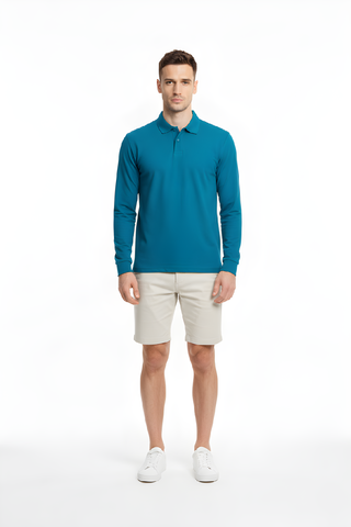 Faith Uniforms Long Sleeve Polo/ Adult