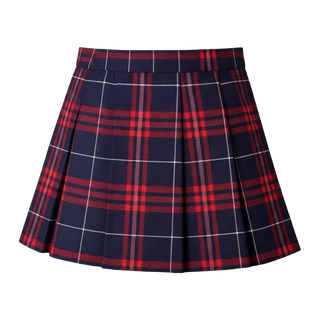 Red Plaid Skort