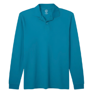 Faith Uniforms Long Sleeve Polo/ Adult