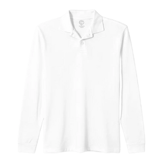 Faith Uniforms Long Sleeve Polo/ Adult