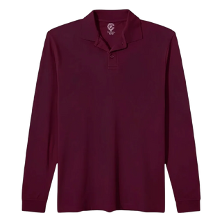 Faith Uniforms Long Sleeve Polo/ Adult