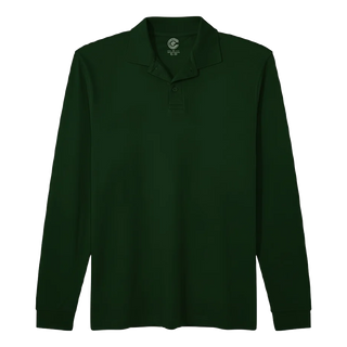 Faith Uniforms Long Sleeve Polo/ Adult