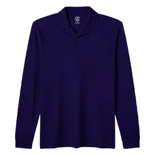 Faith Uniforms Long Sleeve Polo/ Adult