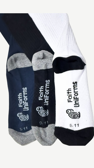 Faith 3-Pack Cushion Crew Socks