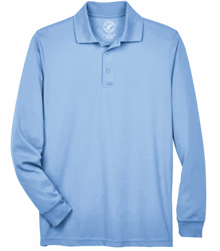 Faith Uniforms Long Sleeve Polo/ Adult