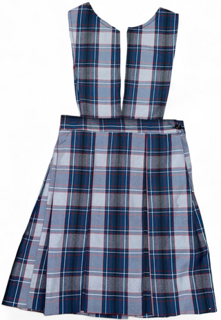 Manhattan V-Neck Plaid Jumper Faith Uniforms Manhattan V-Neck Plaid Jumper Faith Uniforms