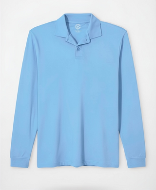 Faith Uniforms Long Sleeve Polo/ Adult