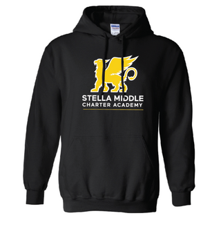 Stella Academy 8th Grade Full Logo Pull-Over Hoodie