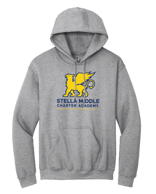Stella Academy 7th Grade Full Logo Pull-Over Hoodie