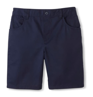 Girl Toddler French Toast Navy Shorts