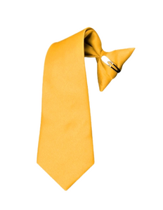 Gold Clip-on Tie