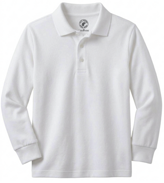 Faith Uniforms Youth Long Sleeve Polo