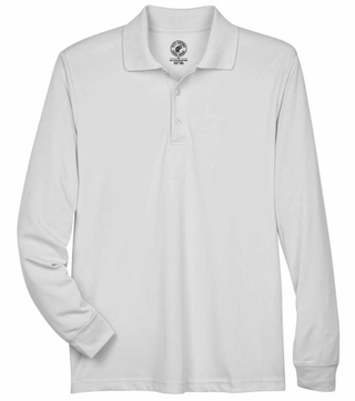 Faith Uniforms Long Sleeve Polo/ Adult