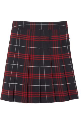 Red Plaid Skirt