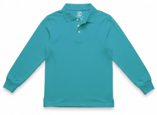 Faith Uniforms Youth Long Sleeve Polo
