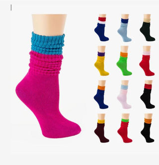 Piccolo Hosiery Girl Slouch Socks all colors