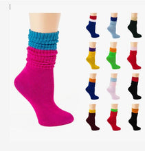 Load image into Gallery viewer, Piccolo Hosiery Girl Slouch Socks all colors
