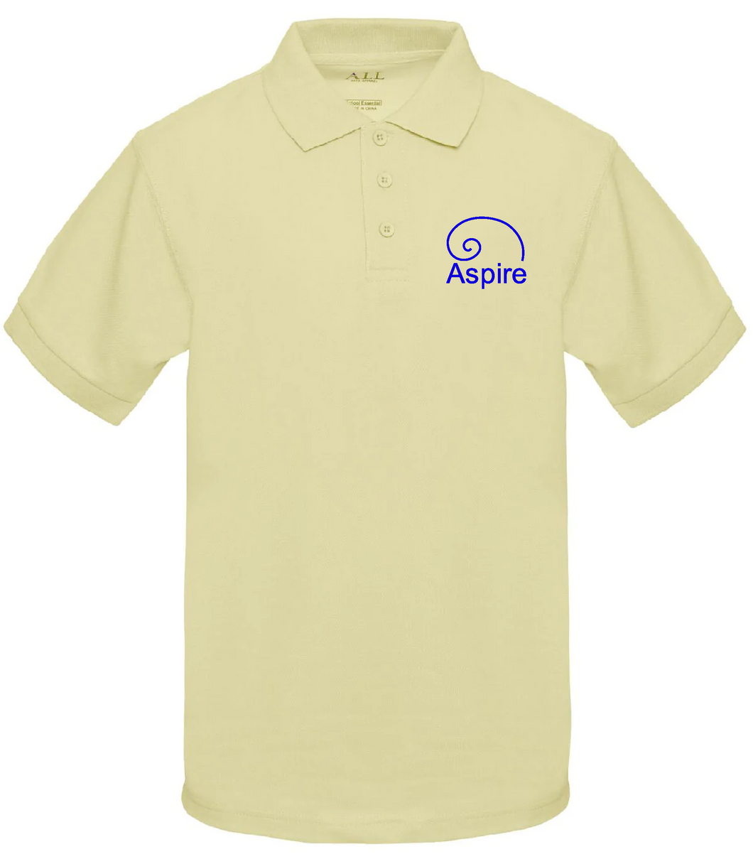 Aspire Academy Polo | Yellow