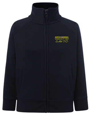 KIPP Comienza No Hood Full Zip-Up Sweater