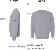 Load image into Gallery viewer, Excel Bella Canvas Crewneck Sweater - gray
