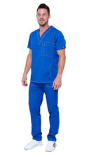 Load image into Gallery viewer, Men&#39;s Multi Pocket Utility Medical Scrubs - Dress A Med
