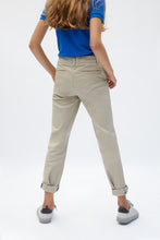 Load image into Gallery viewer, girl using a Girl French Toast Pants | Khaki back view
