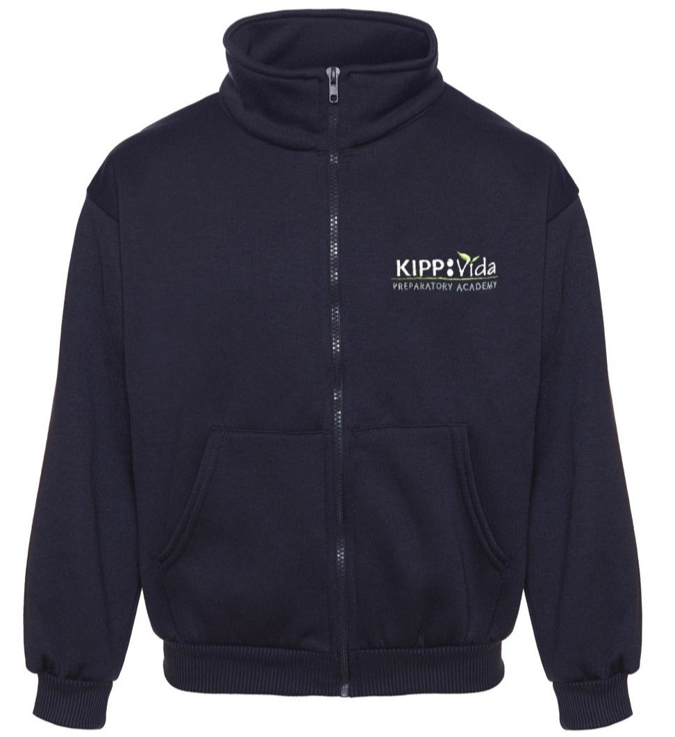 KIPP Vida No Hood Full Zip-Up Sweater – Faith Uniforms