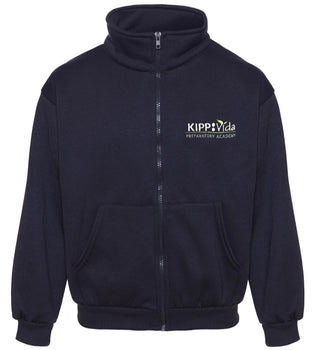 KIPP Vida No Hood Full Zip-Up Sweater
