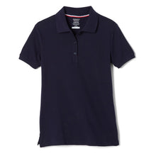 Load image into Gallery viewer, French Toast Girl Pique Polo - dark blue
