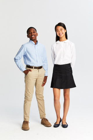 Girl French Toast Black Skirt