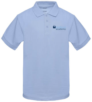 Lashon Academy Polo . light blue