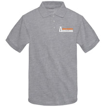 Load image into Gallery viewer, gray color - New Heights Charter School Polo
