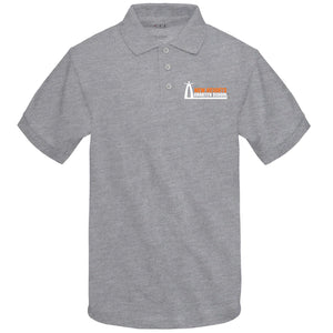 gray color - New Heights Charter School Polo