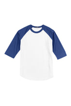 Load image into Gallery viewer, Raglan Jersey - blue long sleeves
