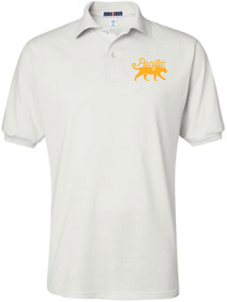 Aspire Pacific Middle School Polo - white