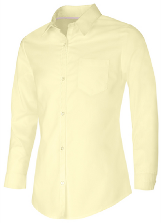 Girls Long Sleeve Oxford Shirt | Youth